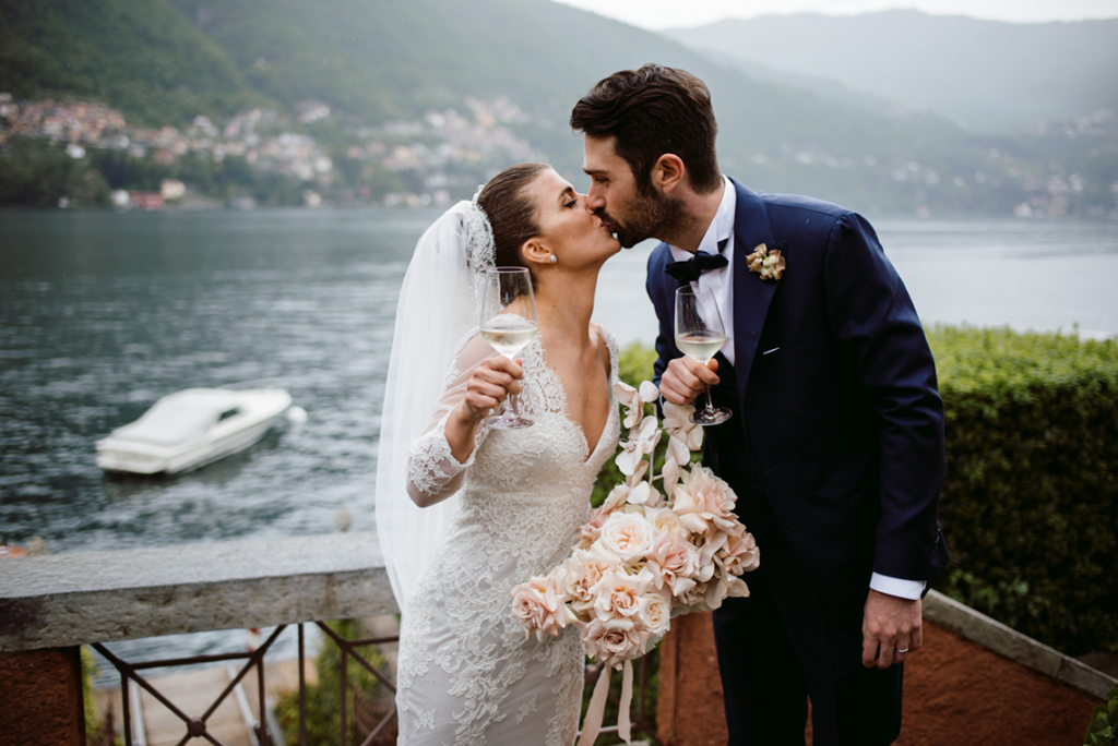 Romantic & Cinematic Lake Como Wedding